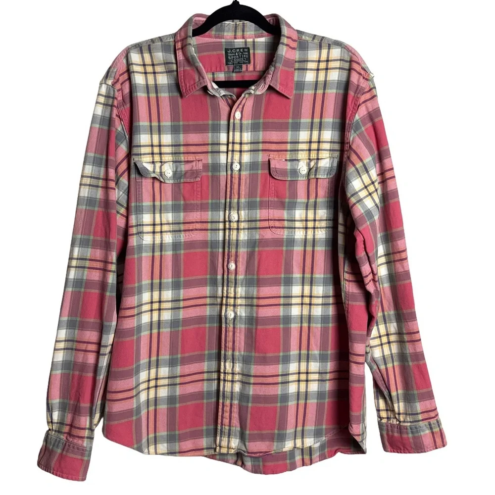 J.Crew Amherst Plaid Flannel – XL